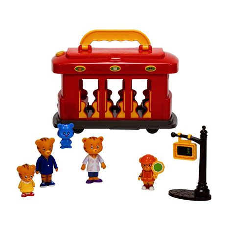 Buy Daniel Tiger's Neighborhood Deluxe Electronic Trolley Includes 5 ...