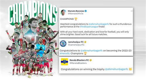 Mohun bagan super giants twitter erupts in celebration of win fans ...