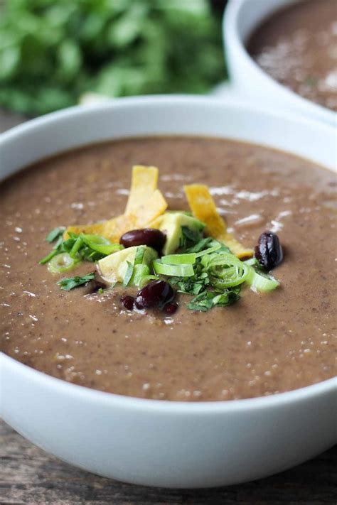 Spicy Black Bean Soup Recipe - Stephanie Kay Nutrition