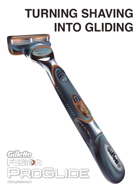 Gillette Razor Illustrated Magazine Ad on Behance