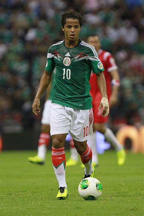 Giovani Dos Santos from Mexico during the national anthems during a... | National anthem, Mexico ...