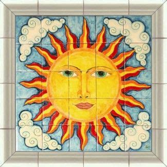 59 best Hand Painted Tile Murals images on Pinterest | Hand painted ...