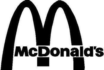 White McDonald's Logo - LogoDix