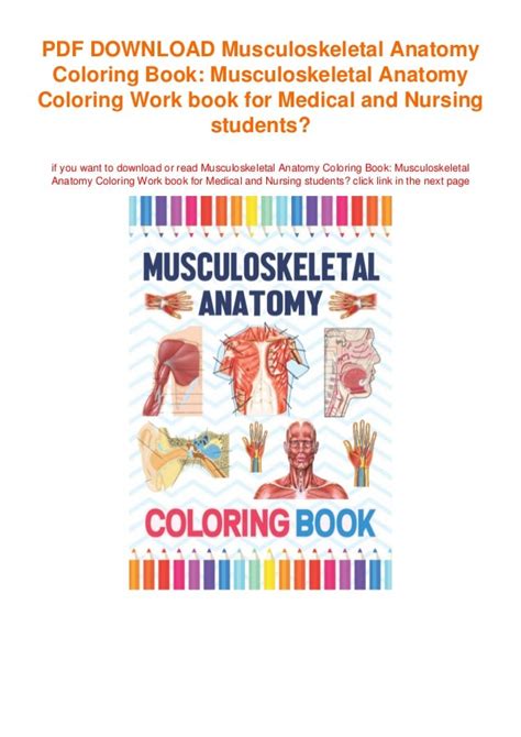 [BOOK] Musculoskeletal Anatomy Coloring Book: Musculoskeletal