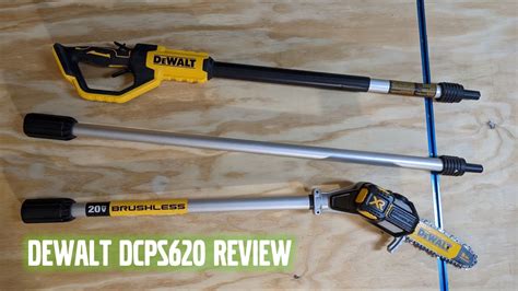 Review Series: DeWalt 20V MAX XR Cordless Pole Saw DCPS620, 47% OFF