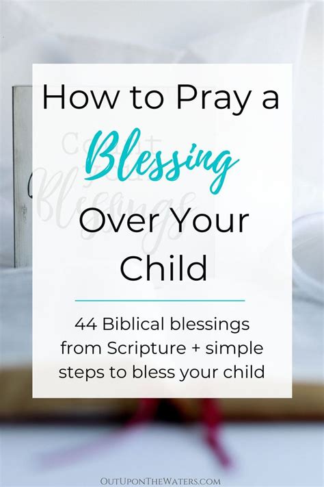 How to Pray a Blessing Over Your Kids in 2021 | Christian motivation, A blessing, Pray