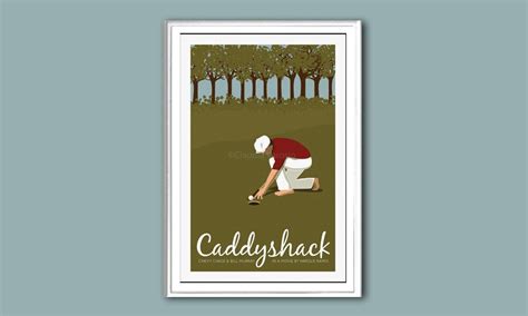 Movie Poster Caddyshack Retro Print in Various Sizes - Etsy