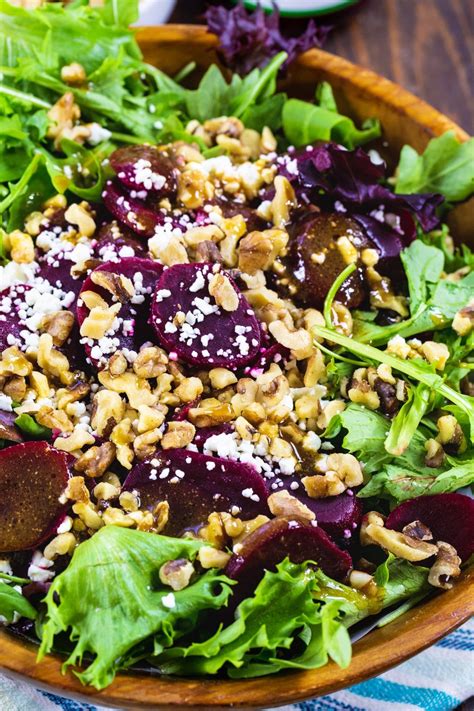 Pickled Beet Salad with Walnuts and Feta - Spicy Southern Kitchen