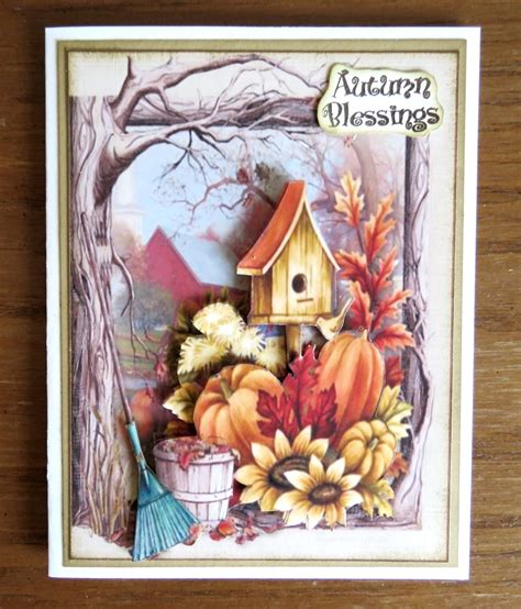 DIY Autumn Card Kit All Occasion Fall Cards Birthday Hello - Etsy