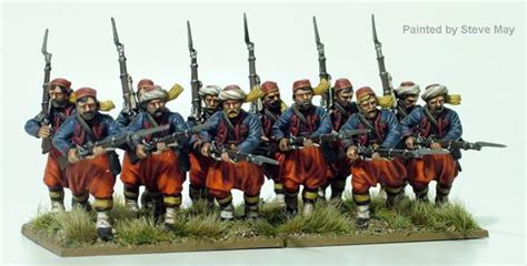 ACW PERRY MINIATURES AMERICAN CIVIL WAR ZOUAVES 28MM Miniatures, War Games ...