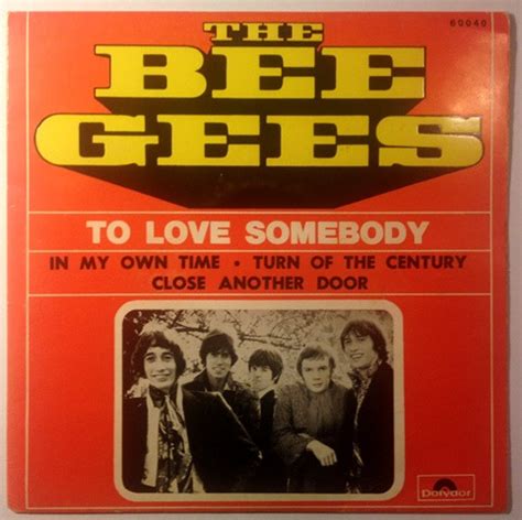 The Bee Gees – To Love Somebody (1967, Vinyl) - Discogs