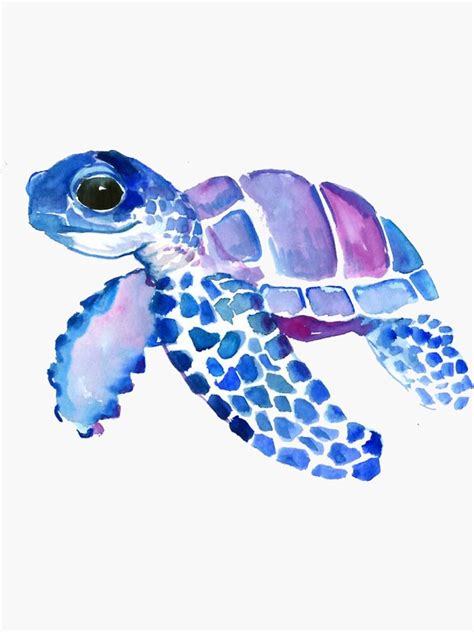 "Sea Turtle" Sticker for Sale by sydneylina | Redbubble