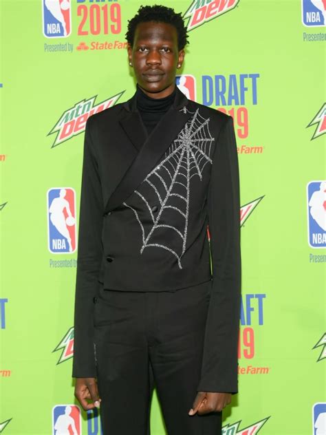 Bol Bol Showed Up To The 2019 NBA Draft Dressed Like A Supervillain