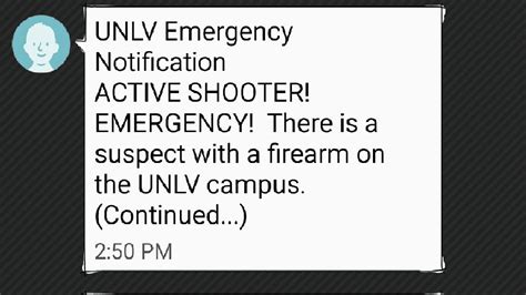 UNLV students and staff receive false active shooter alert | KSNV