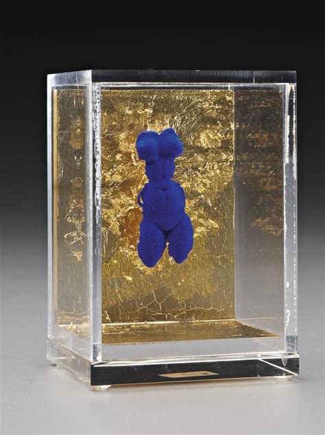 YVES KLEIN, Petite Vénus Bleue | Yves klein, Small art, Yves klein blue