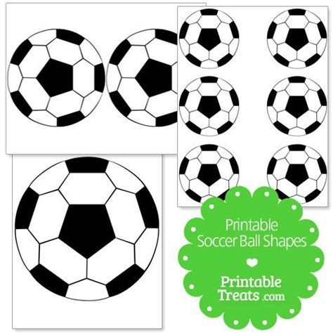 Printable soccer ball shapes – Artofit