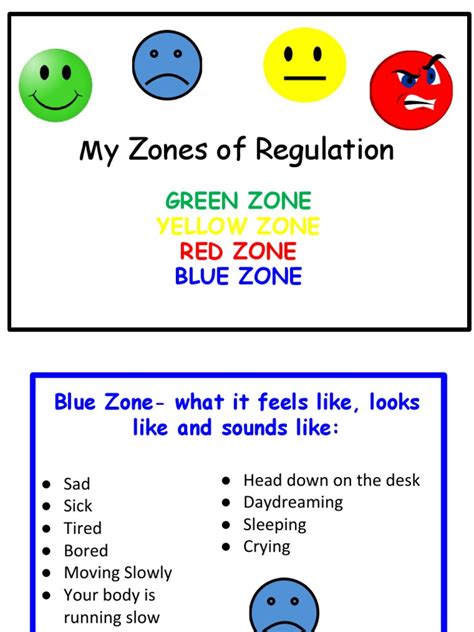 Zones of Regulation | PDF