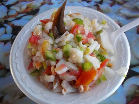 Caribbean Recipes – Bahamian Scorched Conch Salad