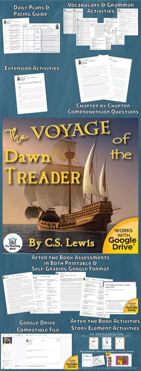 The Voyage of the Dawn Treader Novel Study | Novel studies, Novel study units, Book study