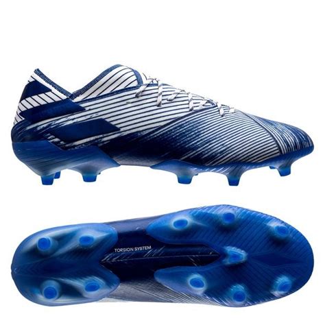 adidas Nemeziz 19.1 FG/AG Mutator - Weiß/Blau | www.unisportstore.at