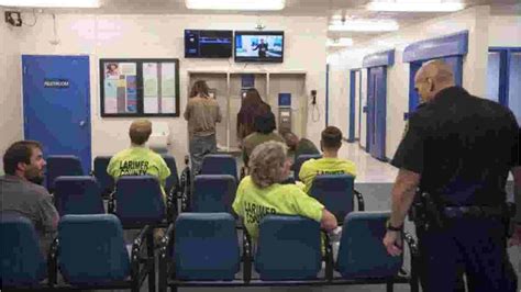 Larimer County Jail booking process for inmates, step by step