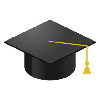 Convocation Cap Clipart Front And Back