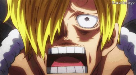 Sanji One Piece GIF - Sanji One Piece Shocked - Discover & Share GIFs