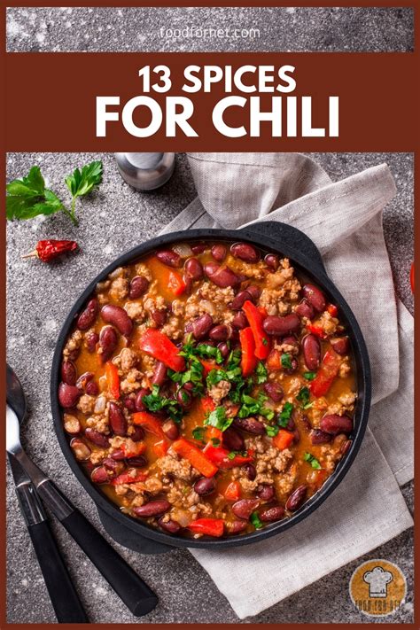 13 Spices for Chili and Easy Must-Try Chili Recipes | Food For Net