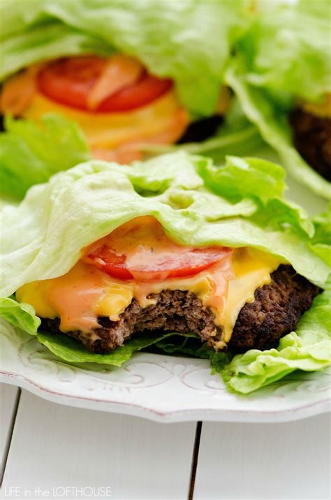 Cheeseburger Lettuce Wraps - Life In The Lofthouse