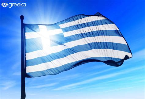 Greece flag: Blue and white flag & more | Greeka