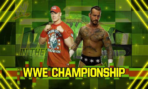 John Cena Vs Cm Punk by DecadeofSmackdownV2 on DeviantArt