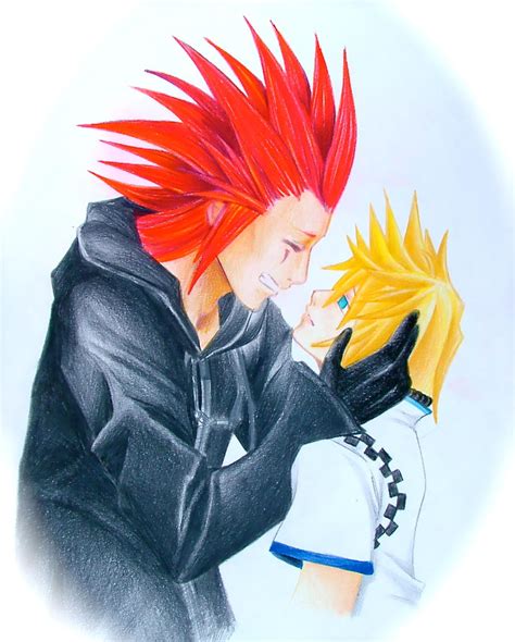 Axel and Roxas by HanaYubikiri on DeviantArt