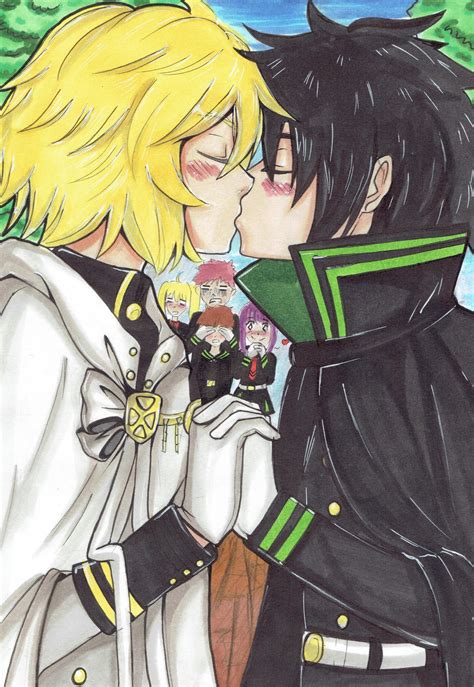 Mikayuu kiss by Food-and-art on DeviantArt