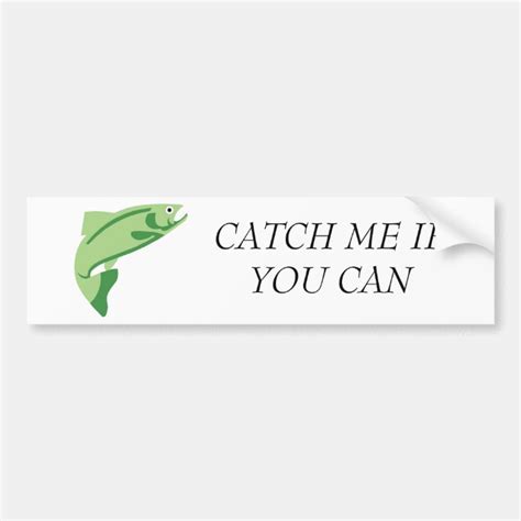 FISH BUMPER STICKER | Zazzle.com