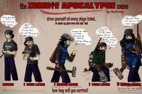 Zombie Apocalypse Meme... HolyKnightPaladin by HolyKnightPaladin on DeviantArt