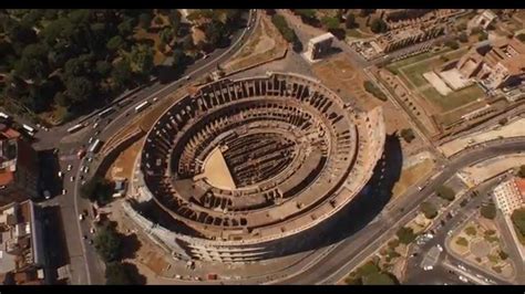 Colosseum drone view - YouTube