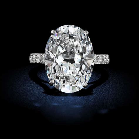 18.88 Carat D Flawless Type IIa Oval Shape Diamond Ring - Rosenberg Diamonds & Co.