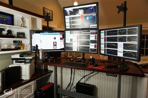 Trading Desks and Monitors from 24 Top Traders