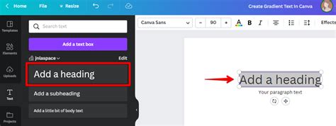 Can You Do Gradient Text in Canva? - WebsiteBuilderInsider.com