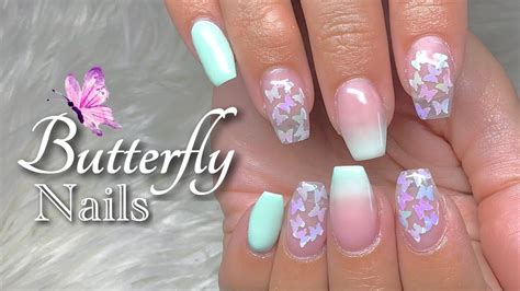 Builder Gel Nails Tutorial Builder Gel Ombré Nails | 🦋 Butterfly Nails | Builder gel nails, Nail ...