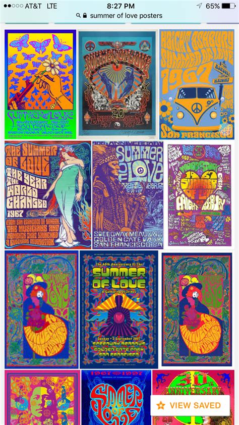 Summer of Love posters, I think these are beautiful, perhaps for ty cards | Love posters, Summer ...