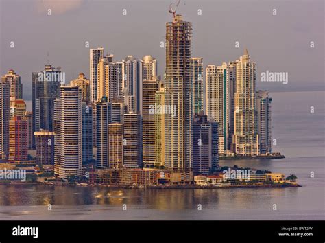 PANAMA CITY, PANAMA - Panama City skyline, skyscrapers on Paitilla Point Stock Photo - Alamy