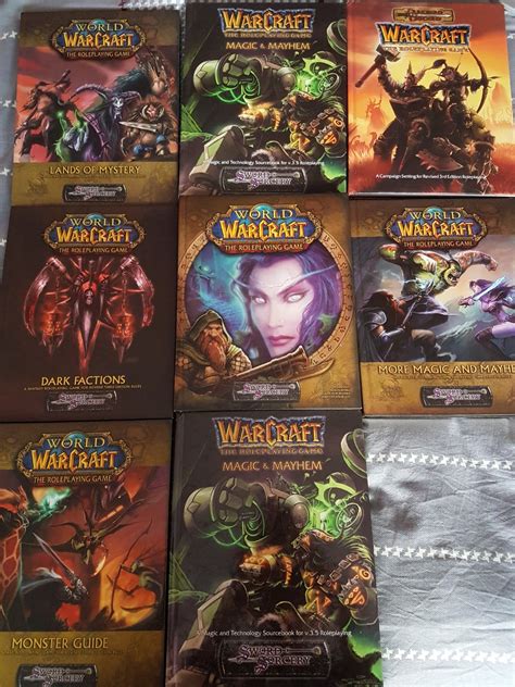 World of Warcraft RPG Dungeons and Dragons Books, Toys & Games, Others on Carousell