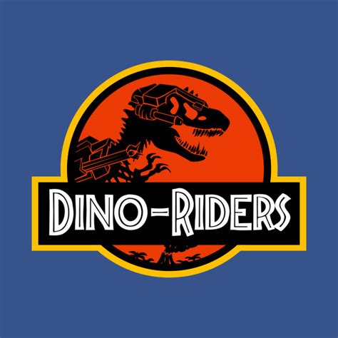 Dino-Riders - Cartoon - T-Shirt | TeePublic