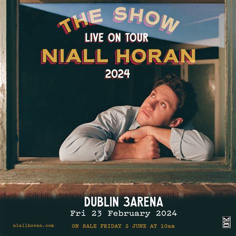 Exact date Niall Horan tickets go on sale and prices as he announces ...