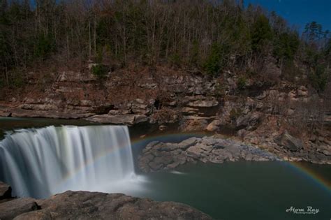 Moonbow of Cumberland Falls, Kentucky - Blue Ridge Country