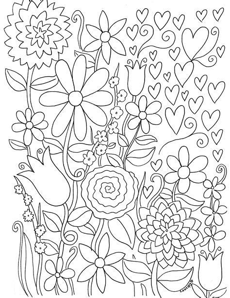 Free Coloring Book Pages for Adults