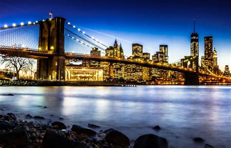 Sunset Brooklyn Bridge (dark) by Kay-Uwe Goetze on 500px