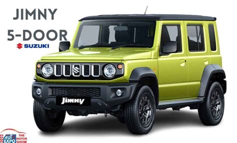 At the 2023 Auto Expo, Maruti Jimny 5-Door model adds functionality - Engineeringmix