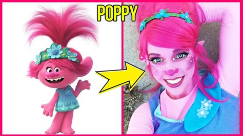 TROLLS Characters IN REAL LIFE 💥 Cartoon VS Reality - YouTube